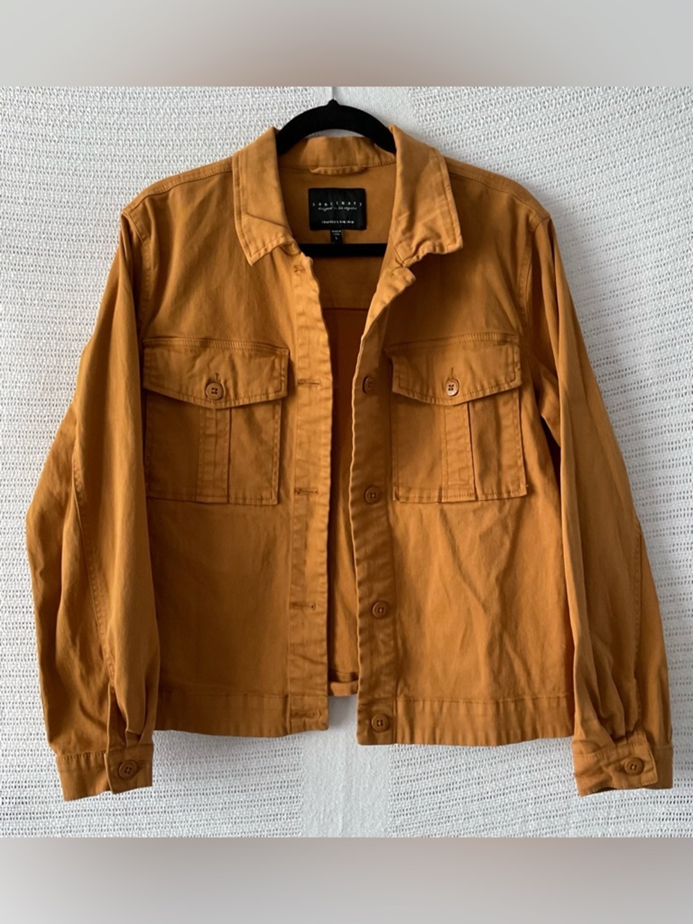 Sanctuary Women's Rusty Mustard Utility Jacket